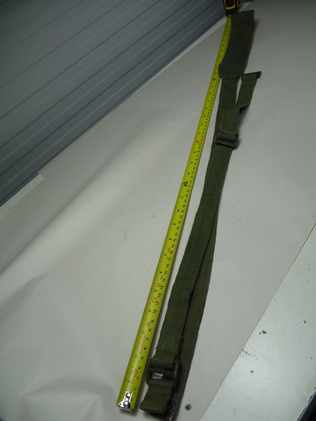 Original WW2 British Army 44 Pattern Shoulder / Extended Equipment Strap - 1945 - The Militaria Shop