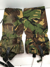 Load image into Gallery viewer, Genuine British Army DPM Camouflaged Gaiters - Size Standard
