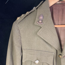 Load image into Gallery viewer, Original WW2 British Army REME Engineers Service Dress Jacket Captain Named
