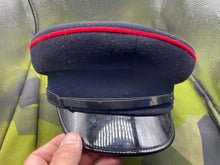 Load image into Gallery viewer, Original British Army Royal Logistics Corps Peaked Cap - Size 60cm - The Militaria Shop

