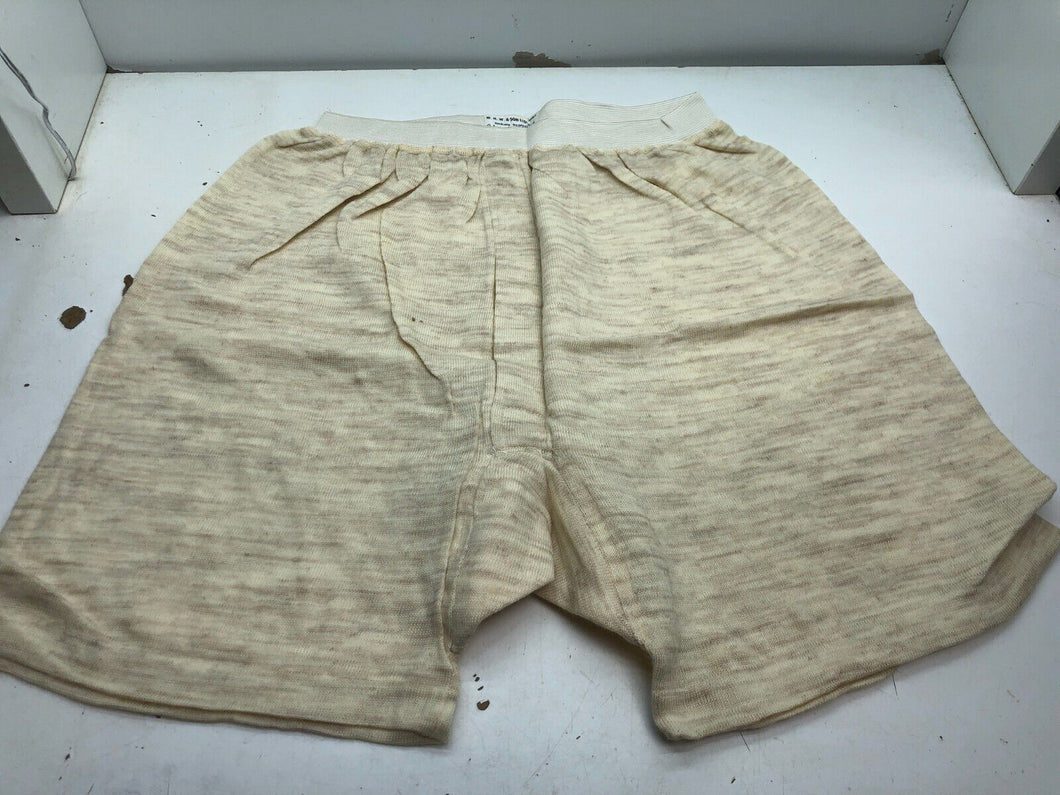 Original British Army Officer Boxer Shorts New Old Stock - WW2 Pattern