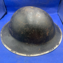 Load image into Gallery viewer, Original British Army WW2 Mk2 Combat Helmet
