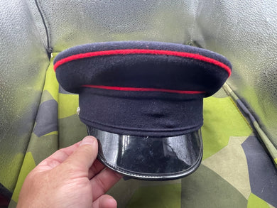Original British Army Royal Engineers Peaked Cap - Size 57cm - The Militaria Shop