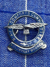 Load image into Gallery viewer, Original WW2 Royal Air Force RAF Comfort Committee Voluntary Workers Badge
