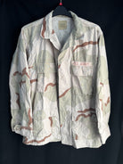 Gulf War US Army DCU Camouflaged Combat Field Coat/Jacket - Large/Long - The Militaria Shop