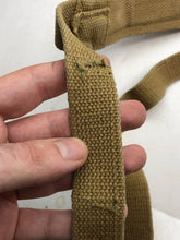 Load image into Gallery viewer, Original Canadian Army WW2 37 Pattern Webbing Shoulder Strap 1943 Dated
