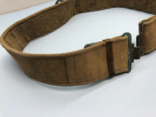 Charger l&#39;image dans la galerie, Original British Army 37 Pattern Webbing Belt - Size Normal 36&quot; Waist - WW2 Patt
