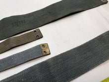 Charger l&#39;image dans la galerie, Original WW2 British Royal Air Force Blue 37 Pattern L Strap Set
