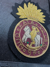 Load image into Gallery viewer, British Army Bullion Embroidered Blazer Badge - Royal Northumberland Regiment
