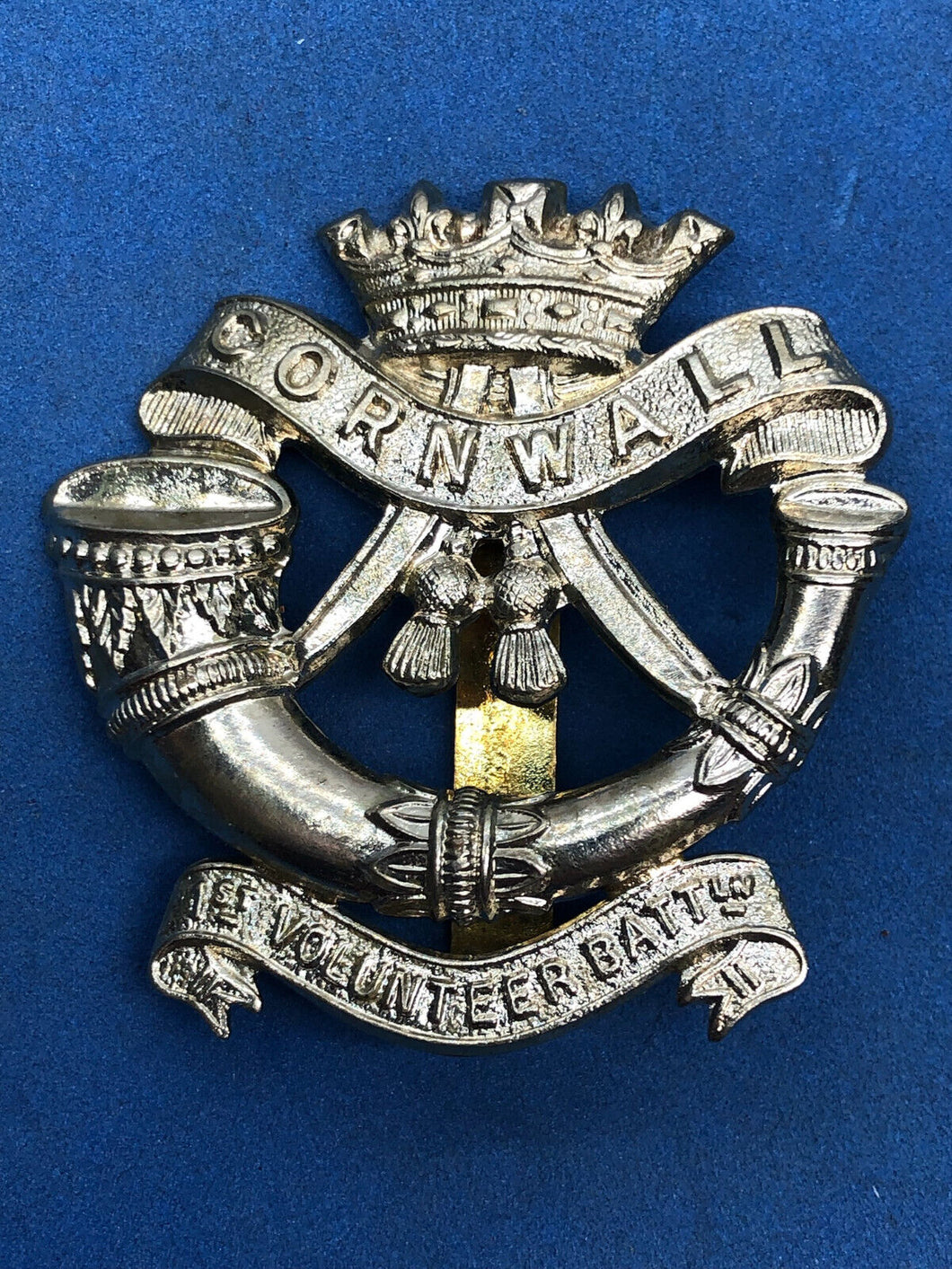 British Army Cornwall Light Infantry 1st Volunteer Battalion Cap Badge