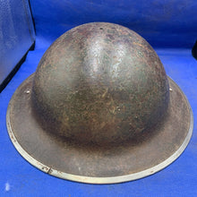 Load image into Gallery viewer, Original WW2 British Army Mk2 Brodie Combat Helmet
