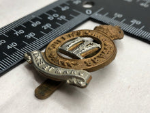 Load image into Gallery viewer, Original WW2 British Army Cap Badge - 4th Queen&#39;s Own Hussars Regiment
