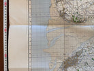 Original WW2 British Army OS Map of Great Britain - Preston Blackpool Southport - The Militaria Shop