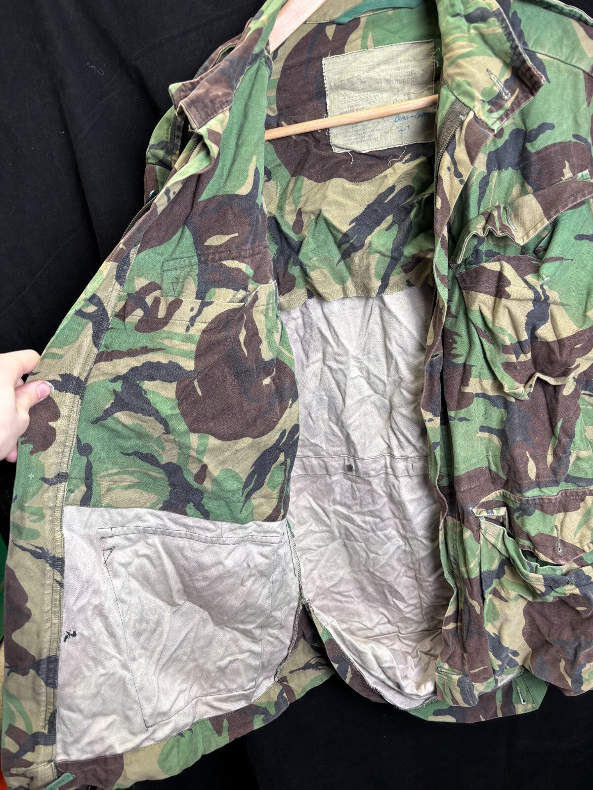 Surplus British Army DPM Pattern Camouflaged Smock Combat-170/96 - The Militaria Shop
