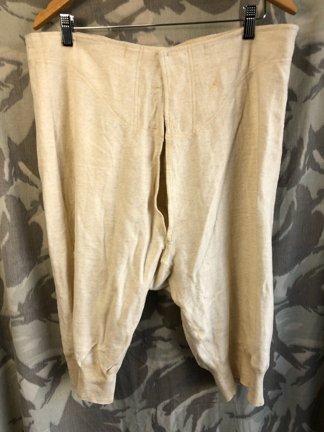 Original WW2 British Army Officers Long Johns / Shorts 1943 Dated 42