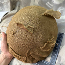 Charger l&#39;image dans la galerie, WW2 British Army Style Combat Helmet &amp; Hessien Cover - Complete with Liner

