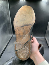 Load image into Gallery viewer, Genuine British Army Black Leather Dress Shoes - Size UK 8 M - The Militaria Shop

