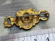 Load image into Gallery viewer, Original British Army Coldstream Guards Gilt Sweetheart Brooch
