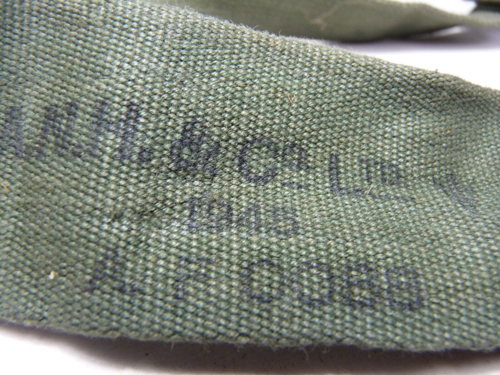 Original WW2 British Army 44 Pattern Shoulder / Extended Equipment Strap - 1945 - The Militaria Shop