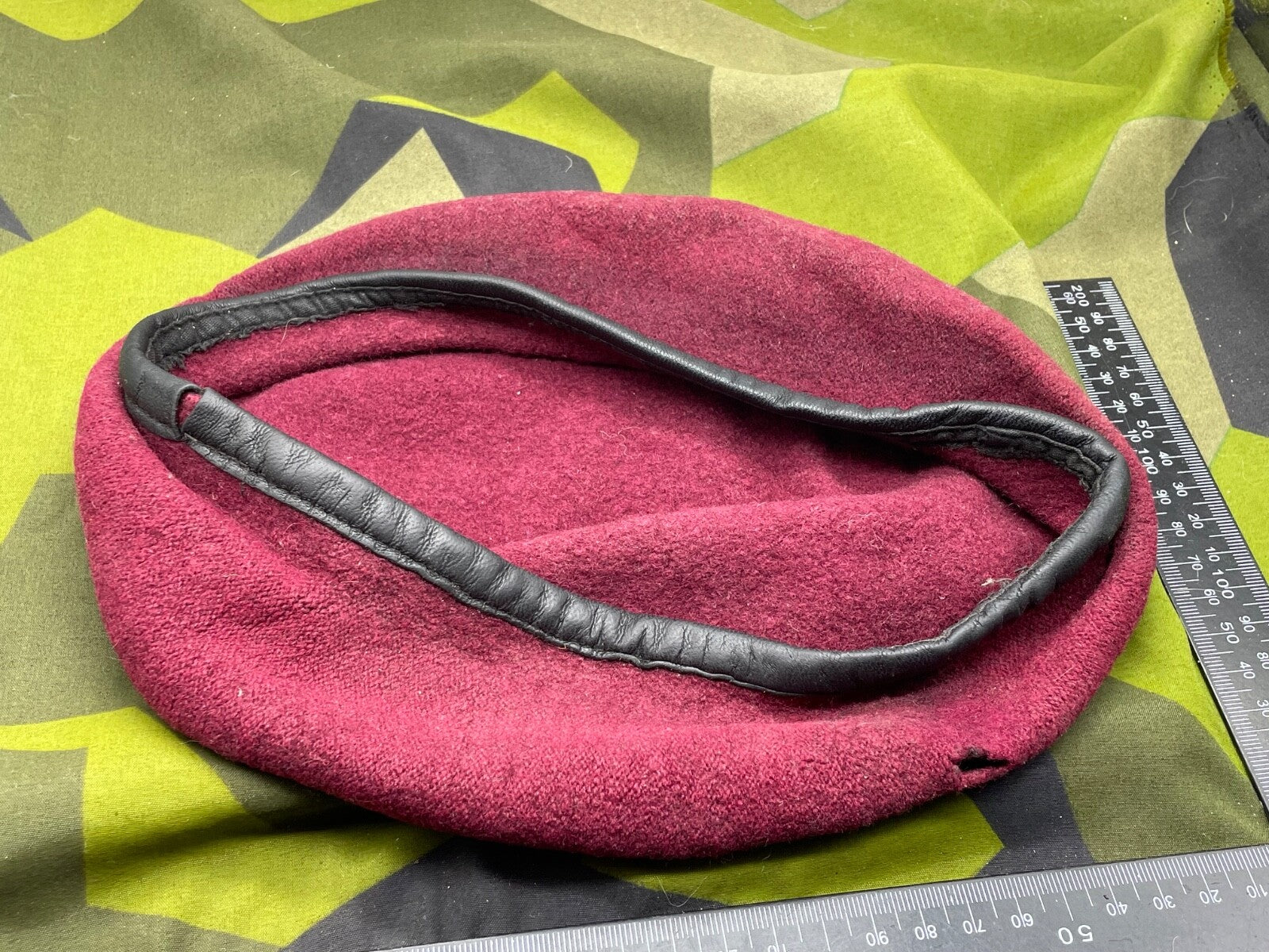 Original British Army Parachute Regiment / Airborne Forces Red Beret - Size 55cm - The Militaria Shop