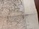 Original WW2 British Army GSGS OS Map of Scotland - Kelso - The Militaria Shop