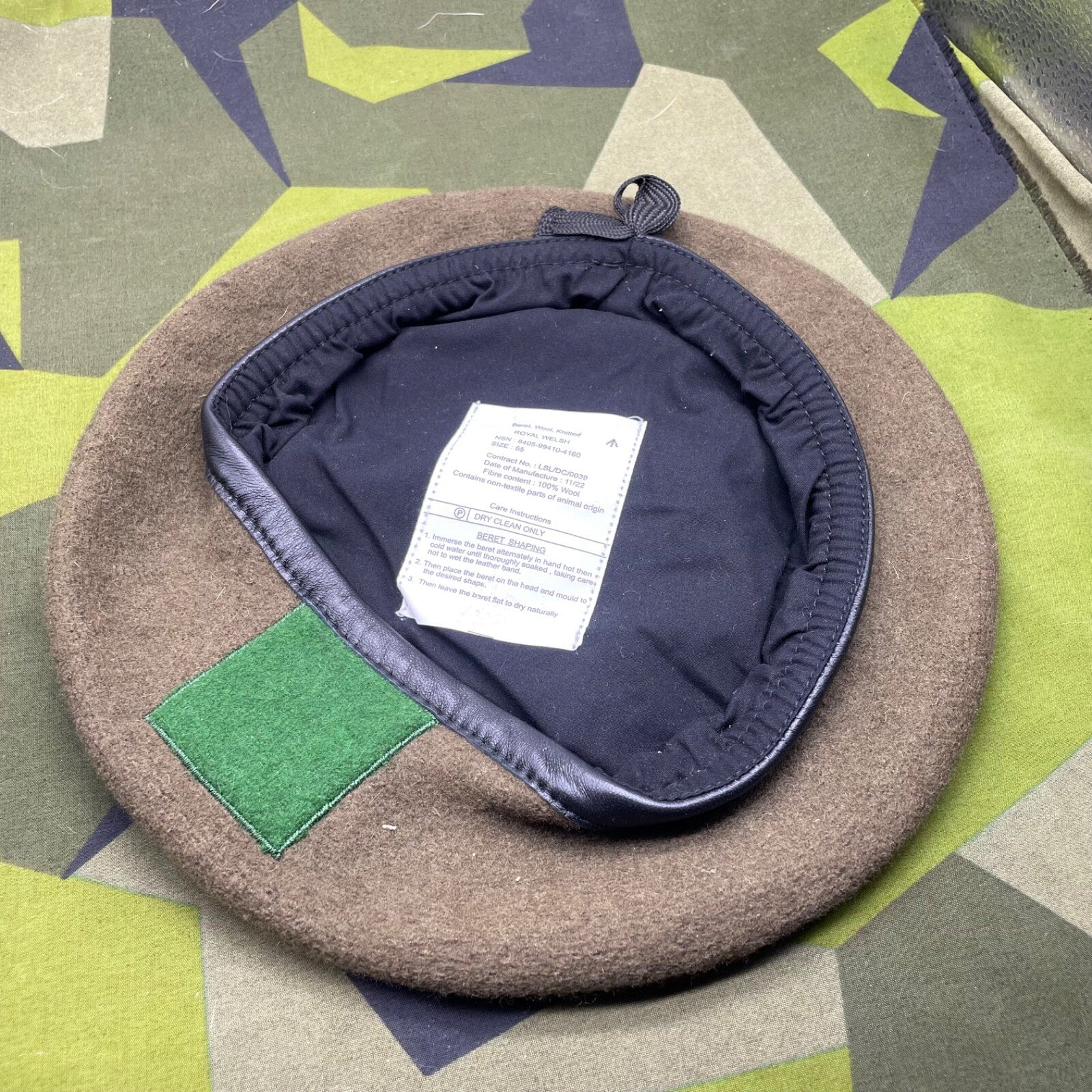 Original British Army Guards Divisions Beret - Size 59cm - The Militaria Shop