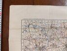 Original WW2 British Army GSGS OS Map of Great Britain - Worcester - The Militaria Shop