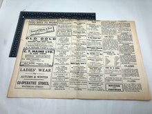 Load image into Gallery viewer, Original WW2 British Newspaper Channel Islands Occupation Jersey - October 1940
