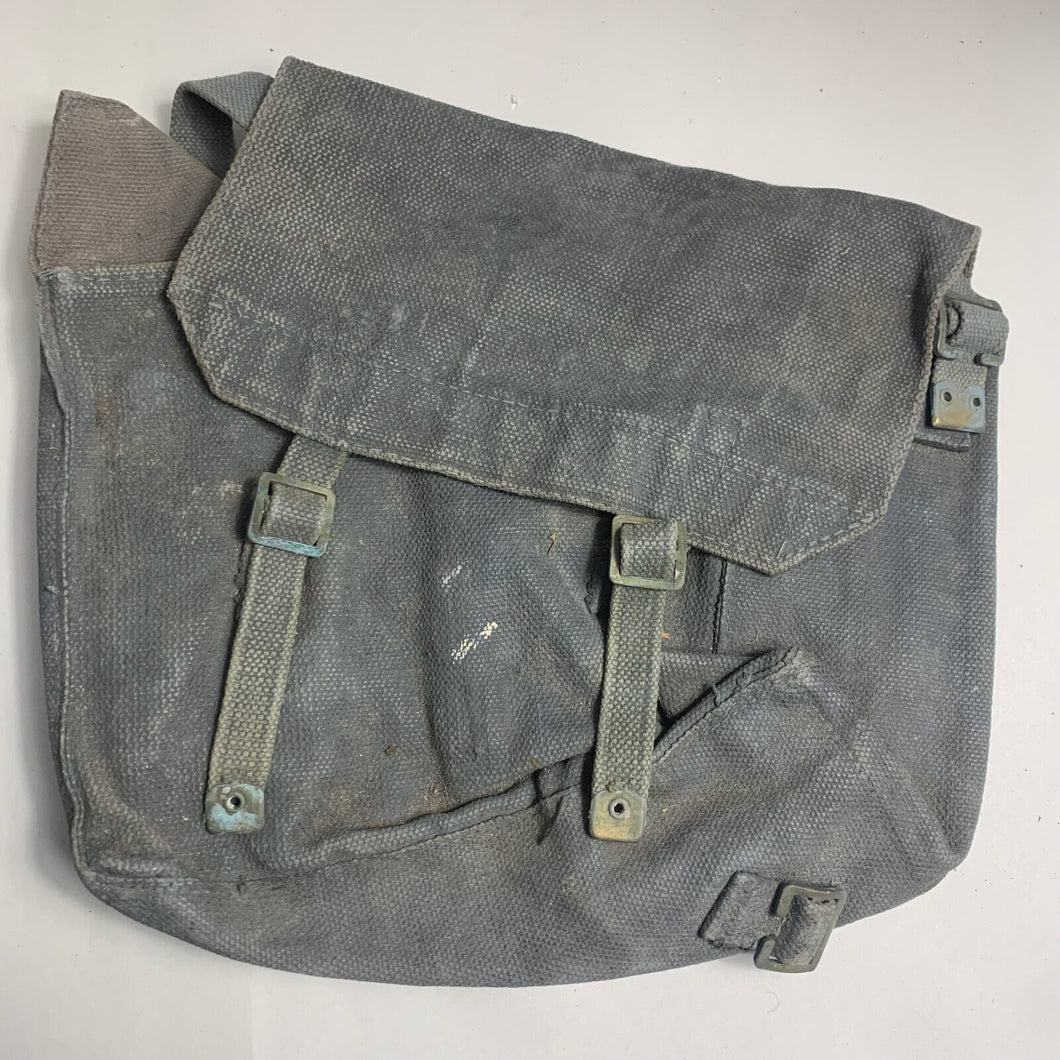 Original British Army / RAF Small Pack & Shoulder Strap Set - WW2 37 Pattern