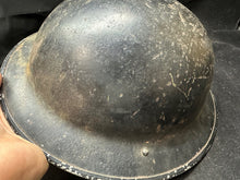 Load image into Gallery viewer, Original WW2 British Civil Defence Home Front Mk2 Brodie Helmet
