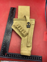 Charger l&#39;image dans la galerie, Original British Army Long Drop Canvas Holster as Used by Drivers &amp; Tank Crews
