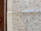 Original WW2 British Army OS Map of Great Britain - Northampton - The Militaria Shop