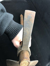 Load image into Gallery viewer, Original WW2 British Army Entrenching Tool &amp; Helve Set - Wartime Dated
