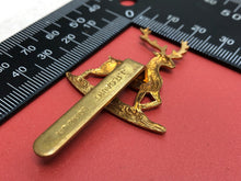 Load image into Gallery viewer, Original WW2 British Army Cap Badge - Hertfordshire Yeomanry
