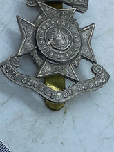 Load image into Gallery viewer, Original British Army WW1 1st Surrey Rifles / 21st County of London Cap Badge
