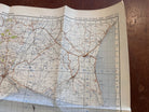Original WW2 British Army GSGS OS Map of England & Wales - Hastings - The Militaria Shop