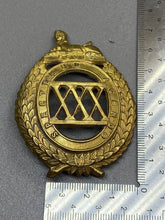 Load image into Gallery viewer, Original British Army - 30th (Cambridgeshire) Regiment of Foot Glengarry Badge
