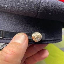 Load image into Gallery viewer, Original British Army Royal Engineers Peaked Cap - Size 54cm - The Militaria Shop
