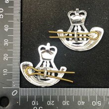 Charger l&#39;image dans la galerie, Original British Collar Badge Pair - Durham Light Infantry - The Militaria Shop
