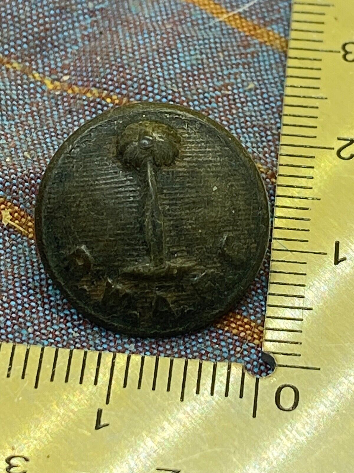 Original WW1 / WW2 British Army West African Frontier Force Button