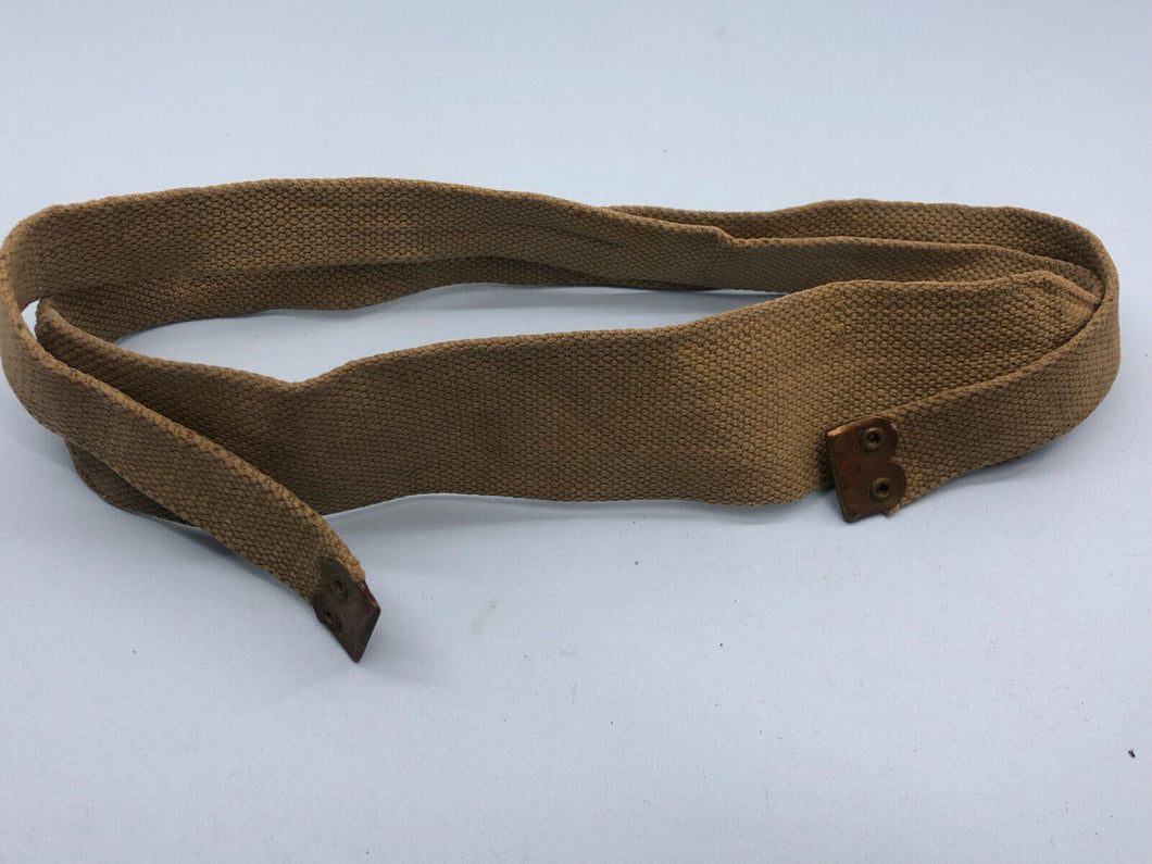 Original WW2 British Army Tan Webbing Shoulder Strap 37 Pattern