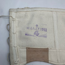 Load image into Gallery viewer, Original British Army / Royal Navy White 37 Pattern Spats / Gaiters- Well Marked
