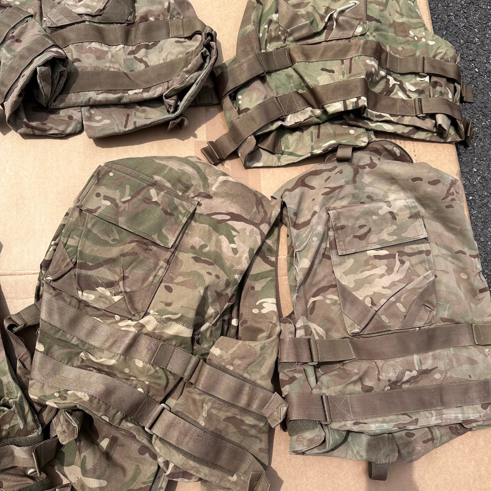 Genuine British Army ECBA / IS MTP Body Armour Cover Vest - Size 180/116 - The Militaria Shop