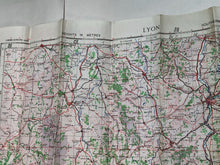 Load image into Gallery viewer, Original WW2 British Army / RAF Map - Lyon France
