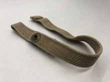 Load image into Gallery viewer, Original WW2 British Army Early 37 Pattern Equipment Strap Pull The Dot
