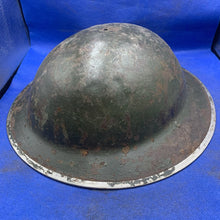 Load image into Gallery viewer, Original WW2 Mk2 British Army Brodie Combat Helmet
