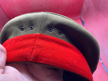 Load image into Gallery viewer, Original British Army Brigadier / General Staff Officer&#39;s Service Dress Cap
