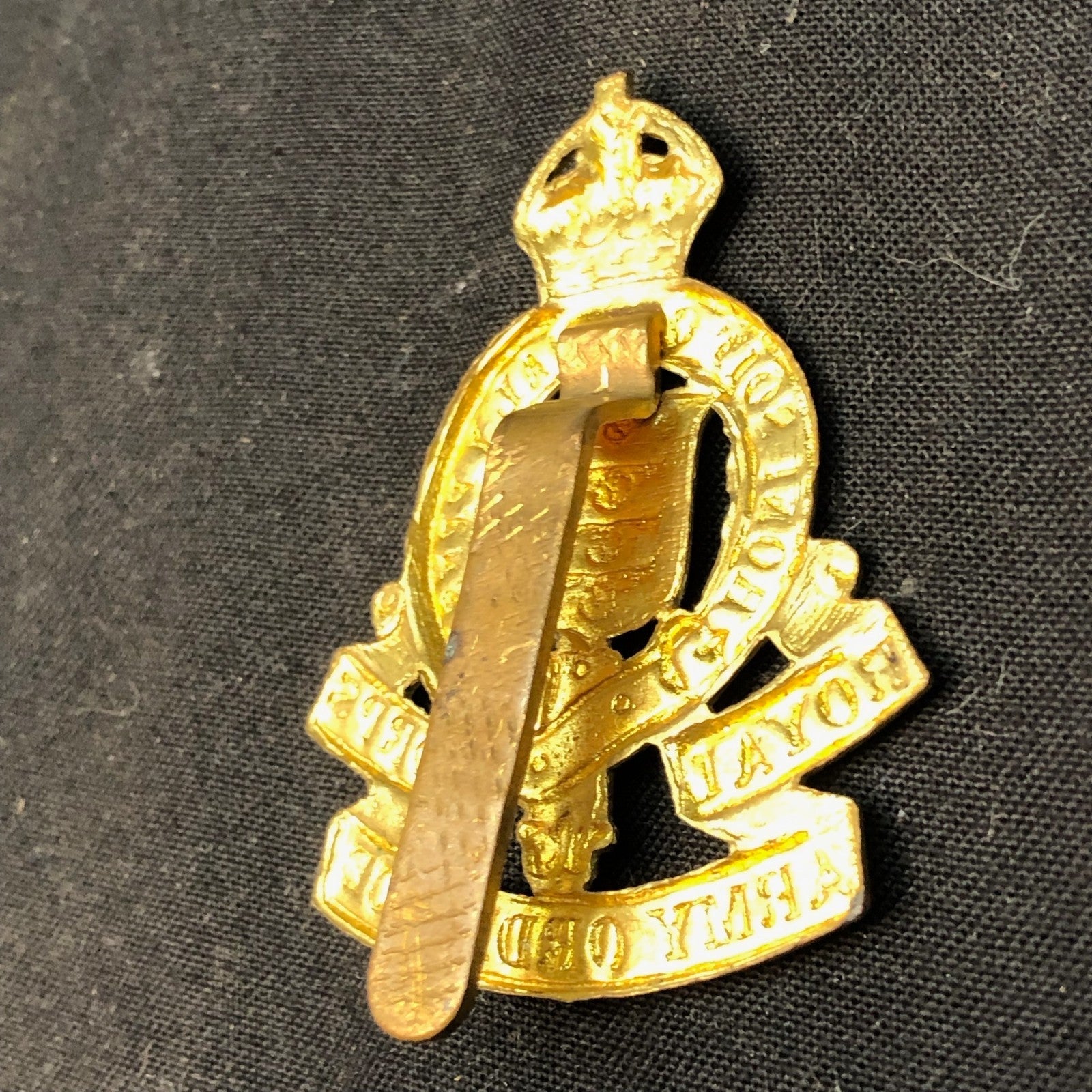Original British Army Cap Badge - Royal Army Ordnance Corps - The Militaria Shop