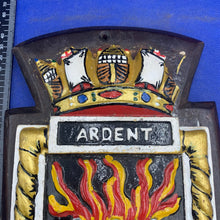 Load image into Gallery viewer, Genuine British Royal Navy Wall Plaque - HMS Ardent
