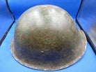 Mk3 Canadian / British Army Original WW2 Turtle Helmet High Rivet - Div Signed - The Militaria Shop